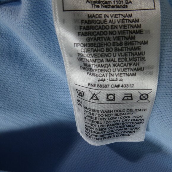 Adidas Classic 2 Piece Track Suit Clear Sky Night Indigo Women’s L/Men’s M - Picture 6 of 13